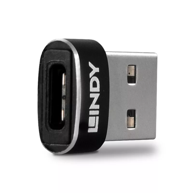 USB 2.0 madala profiiliga A-tüüpi C-adapter Lindy 41884
