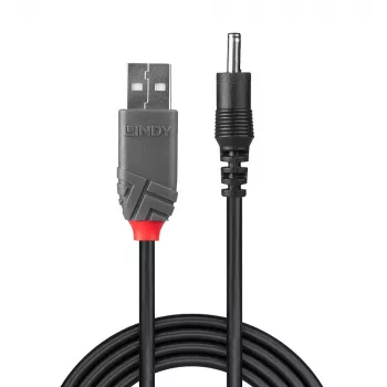 Lindy USB 2.0 tüüp A – 3,5 mm alalisvoolukaabel, 1,5 m