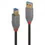 Lindy 3m USB 3.2 Type A to B kaabel, 5Gbps, Anthra Line