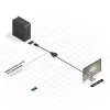 DisplayPort-DVI-muundur Lindy 41004