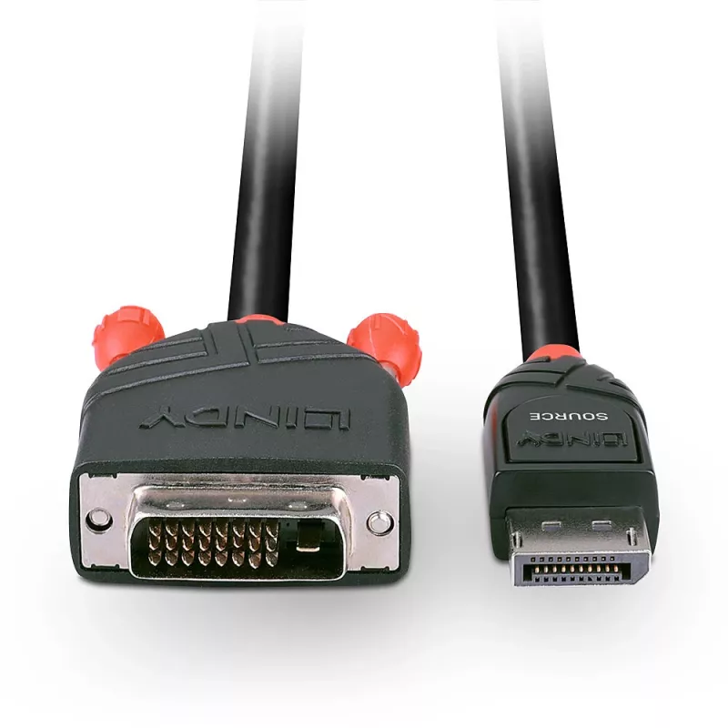 Lindy 2m DisplayPorti-DVI-D kaabel