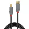 Lindy 2m USB 3.2 Type A to B kaabel, 5Gbps, Anthra Line