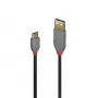 Lindy 2m USB 2.0 Type A to C kaabel, Anthra Line