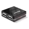 USB-jaotur Lindy 4 Port USB 2.0 Mini Hub