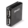 USB-jaotur Lindy 4 Port USB 2.0 Mini Hub
