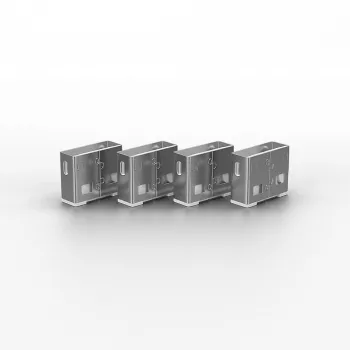 Pordiblokeerija Lindy USB Port Blocker (ilma võtmeta) 10 tk pakendis, valge