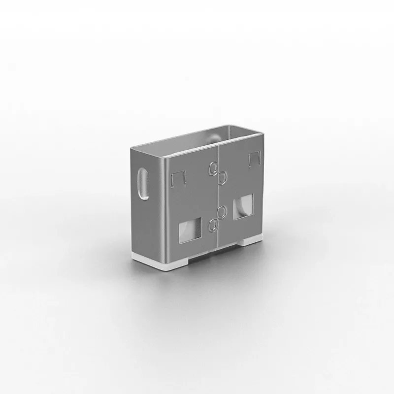 Pordiblokeerija Lindy USB Port Blocker (ilma võtmeta) 10 tk pakendis, valge