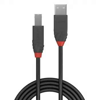 Lindy 7,5 m USB 2.0 tüüp A-B kaabel, Anthra Line