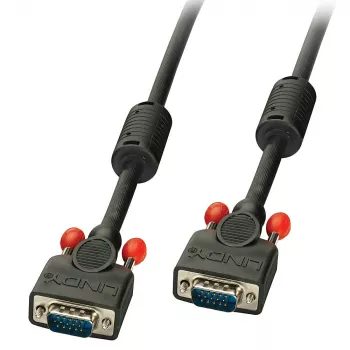 VGA-kaabel M/M Lindy 36371 0,5 m Must