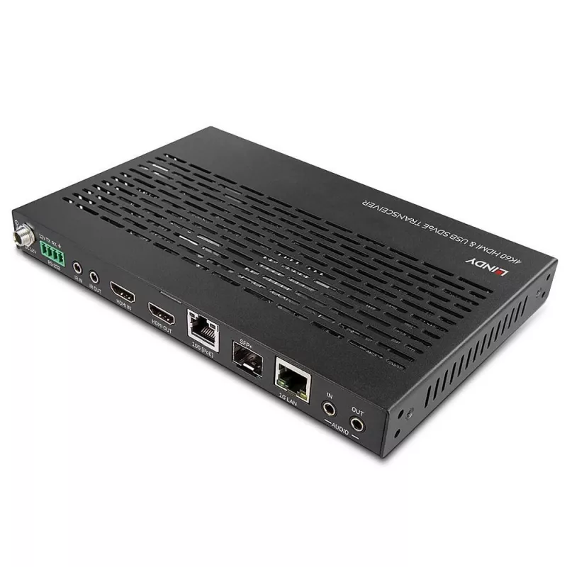 AV-saatja Lindy 4K60 HDMI ja USB SDVoE transiiver