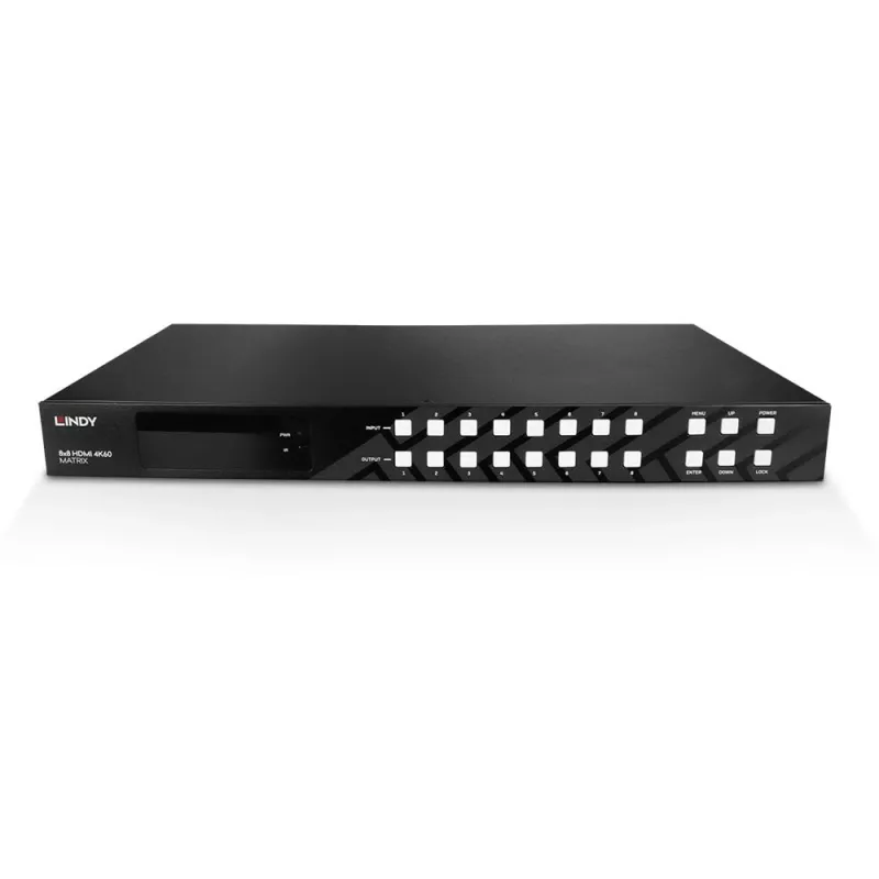 AV-maatrikslüliti Lindy 8x8 HDMI 4K60 Matrix