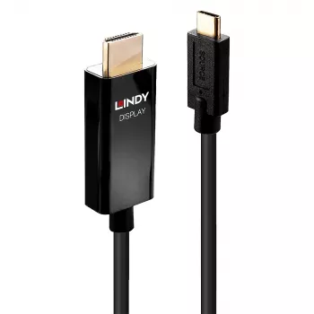Lindy 2m USB Type C HDMI 4K60 adapterkaabel HDR-ga