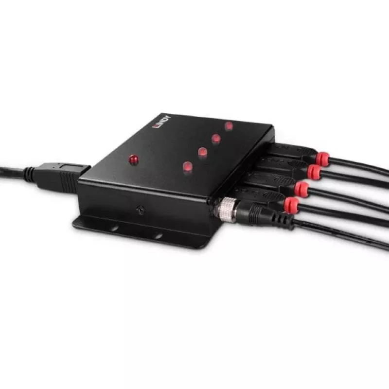 USB Hub Lindy 4 Port USB 3.0 Metal Hub