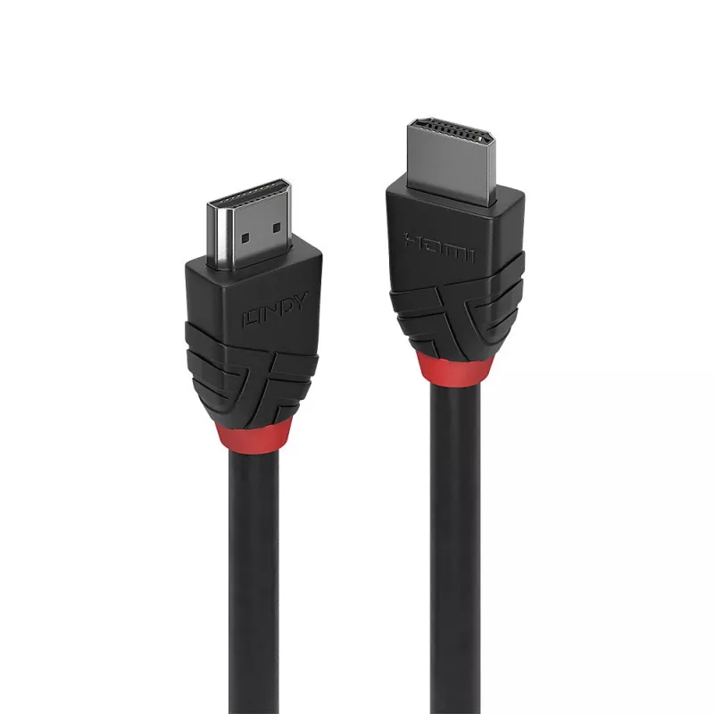 Lindy 10 m standardne HDMI-kaabel Must Line HDMI 2.0 10,2 Gbit/s