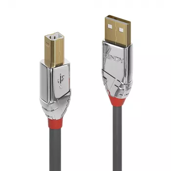 Lindy 0,5 m USB 2.0 Type A to B kaabel, Cromo Line