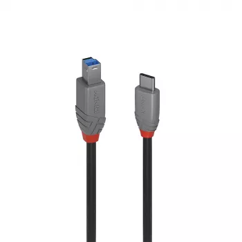 Lindy 3m USB 3.2 Type C to B kaabel, Anthra Line