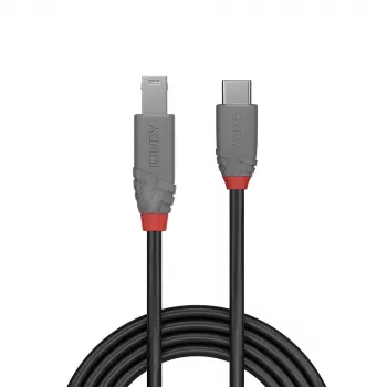 Lindy 3m USB 3.2 Type C to B kaabel, Anthra Line