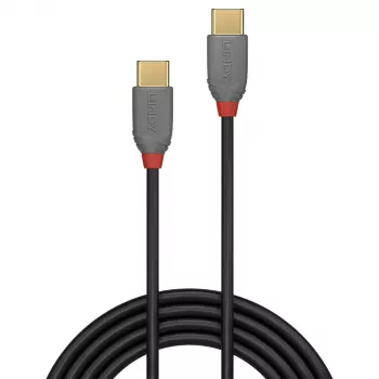 Lindy 2m USB 2.0 Type C to C kaabel, Anthra Line