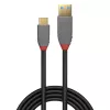 Lindy 1,5 m USB 3.2 tüüp A–C kaabel, 10 Gbps, 5 A, PD, Anthra Line