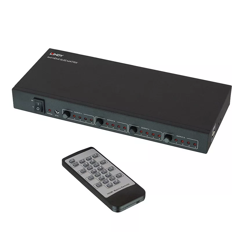 Lindy 4x4 HDMI 4K60 maatriks