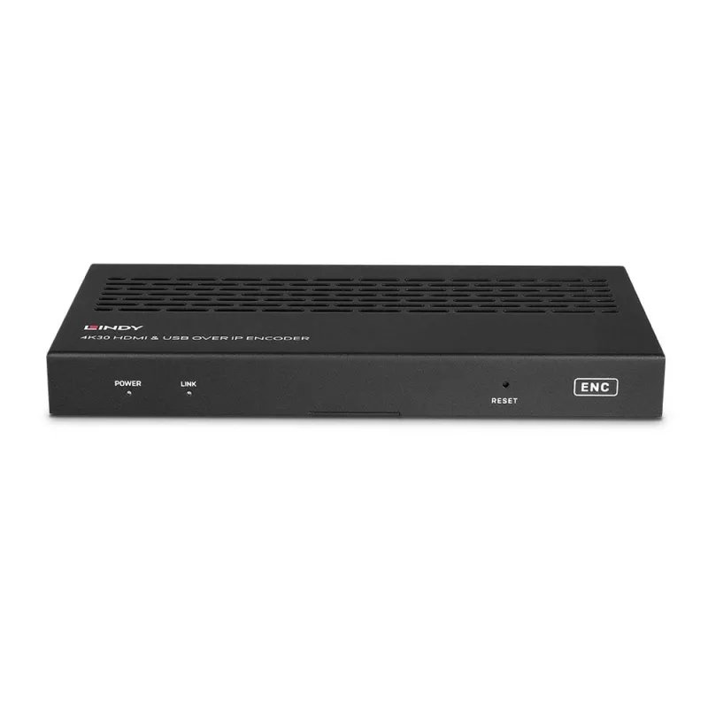 AV-saatja Lindy 4K30 HDMI ja USB IP-süsteemi kohal – kooder 3840 x 2160 pikslit
