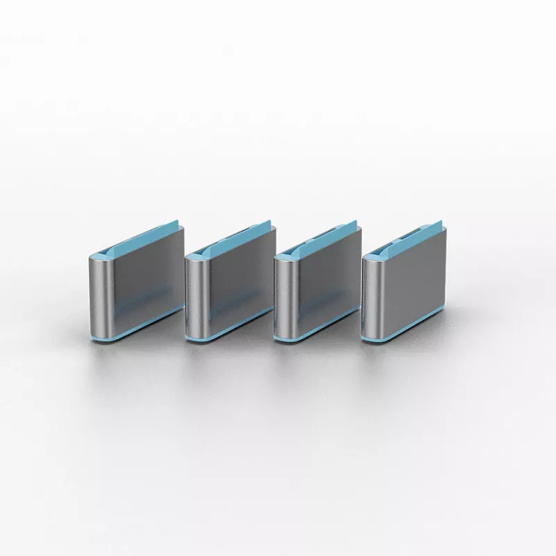 Port blocker Lindy USB Type C Port Blocker Key Pack of 4 Blue