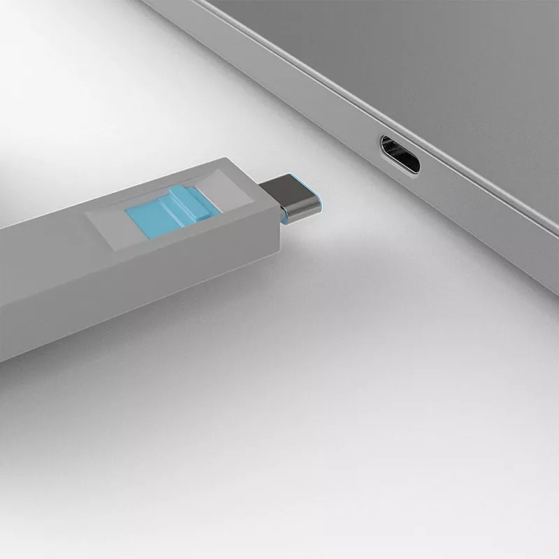 Port blocker Lindy USB Type C Port Blocker Key Pack of 4 Blue