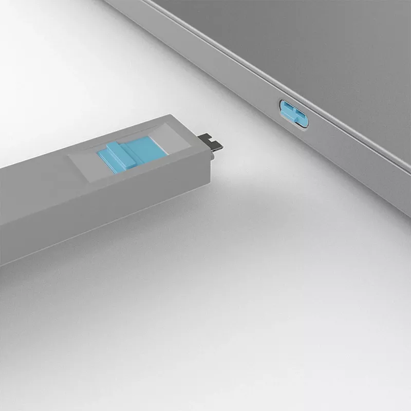 Port blocker Lindy USB Type C Port Blocker Key Pack of 4 Blue
