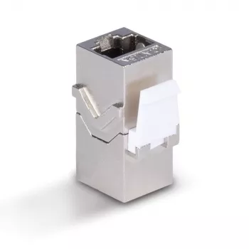 Võrgukaabel Lindy CAT 6A Emapesa Ühendusmuhv Keystone RJ-45 Lame Metallik 1 tk
