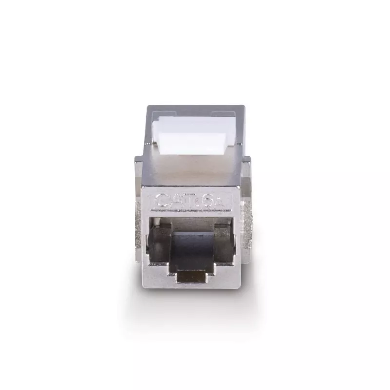Võrgukaabel Lindy CAT 6A Emapesa Ühendusmuhv Keystone RJ-45 Lame Metallik 1 tk