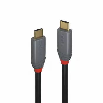 Lindy 2m USB 3.2 Type C kaabel, 5A PD, Anthra Line