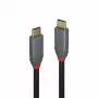 Lindy 2m USB 3.2 Type C kaabel, 5A PD, Anthra Line