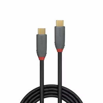 Lindy 2m USB 3.2 Type C kaabel, 5A PD, Anthra Line