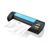 Plustek MobileOffice S602 visiitkaardiskanner 1200 x 1200 DPI A6 Must, Sinine