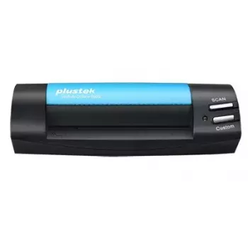 Plustek MobileOffice S602 visiitkaardiskanner 1200 x 1200 DPI A6 Must, Sinine