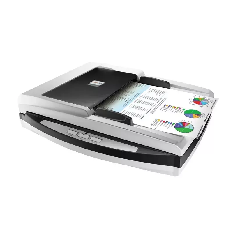 Plustek SmartOffice PL4080 ADF lame- ja ADF-skanner 600 x 600 DPI A4 must, hall