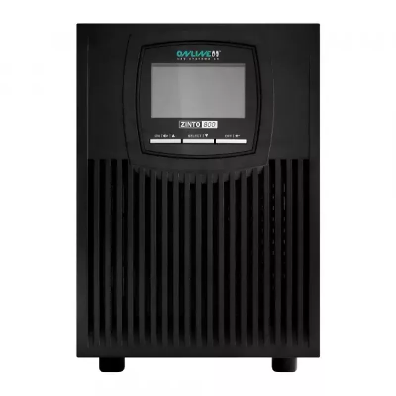Katkematu toiteallikas UPS ONLINE USV-Systeme ZINTO 800 T 0,8 kVA 720 W 8 vahelduvvoolupistikut