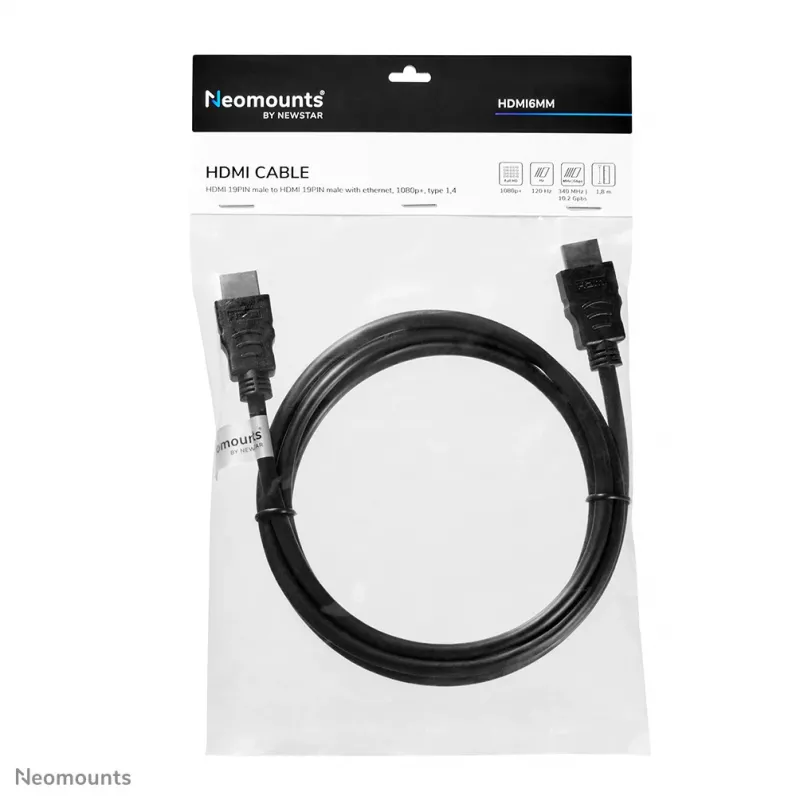 Neomounts HDMI6MM HDMI-kaabel – 2 meetrit