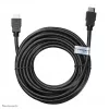 Neomounts HDMI25MM HDMI-kaabel – 7,5 meetrit, 7,5 m, 10,2 Gbit/s, must