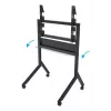 TV-alus B-Tech BT8545 2,18 m must, max kaal 100 kg