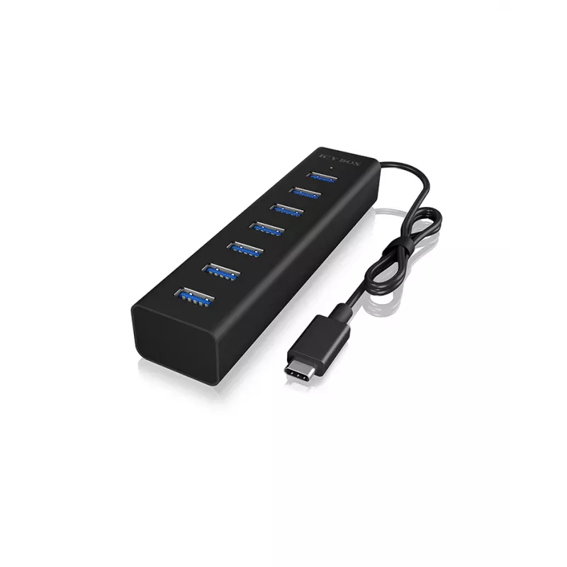 ICY BOX IB-HUB1700-C3 USB 3.2 Gen 1 (3.1 Gen 1) USB-C 5000 Mbit/s Must
