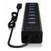 ICY BOX IB-HUB1700-C3 USB 3.2 Gen 1 (3.1 Gen 1) USB-C 5000 Mbit/s Must