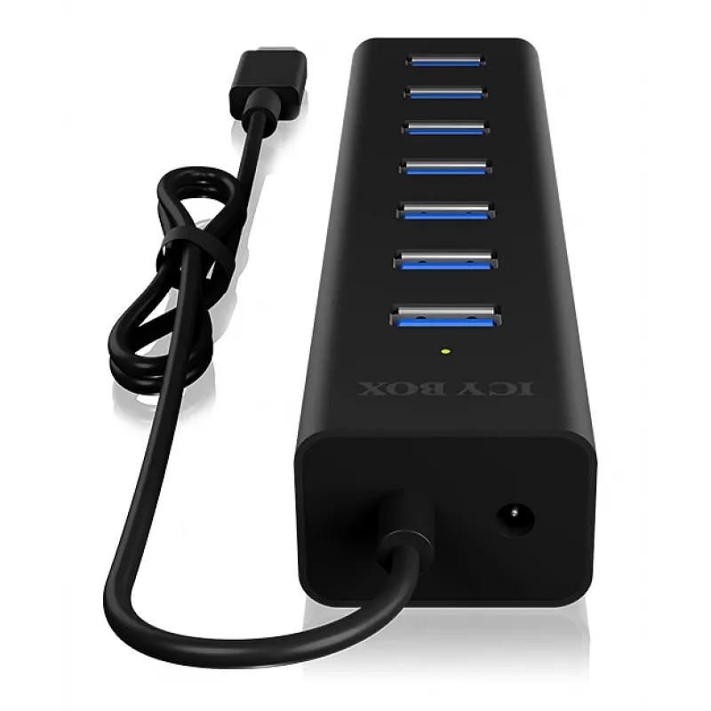 ICY BOX IB-HUB1700-C3 USB 3.2 Gen 1 (3.1 Gen 1) USB-C 5000 Mbit/s Must