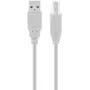 USB A - USB B kaabel GOOBAY 68712, USB 2.0 HiSpeed, 1,8 m, hall