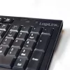 Juhtmevaba klaviatuuri ja hiire komplekt LogiLink ID0104 must