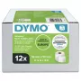 DYMO originaalsed LabelWriter suured saateetikettid / nimesildid | 54 mm x 101 mm | 12 rulli, igal 220 (2640 lihtsalt eemaldatavat silti) | isekleepuv | LabelWriter etiketiprinteritele