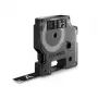 DYMO Authentic D1 Durable Labels | Valge Print on Must Tape | 12 mm x 3 m | Labelling Tape for LabelManager Label Makers