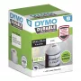 DYMO Authentic LabelWriter Durable Labels | 104mm x 159mm | Valge polüpropüleen | 200 suurt iseliimuvat silti | Suure jõudlusega | LabelWriteri silditootjatele