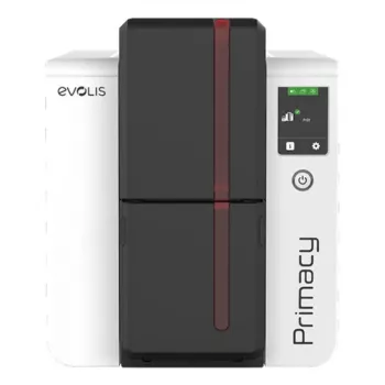 Plastkaardiprinter Evolis Primacy 2 — Dye-sublimation/Resin thermal transfer, 300 x 1200 DPI, 100-leheline sisend, Fast Ethernet
