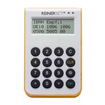 Kiipkaardilugeja Reiner SCT cyberJack one USB valge kollane